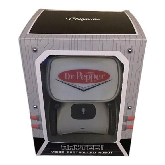 Dr Pepper Logo Origaudio Aaytee - Voice-Controlled Robot Can Talk, Dance & Sing - Picture 13 of 13